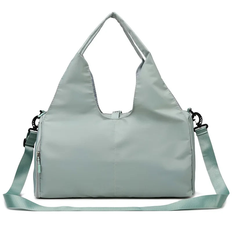 Yoga Bag Women'S Sports Fitness Bag Hand Luggage Organizer Wear-Resistant Large Capacity Storage Travel Bag