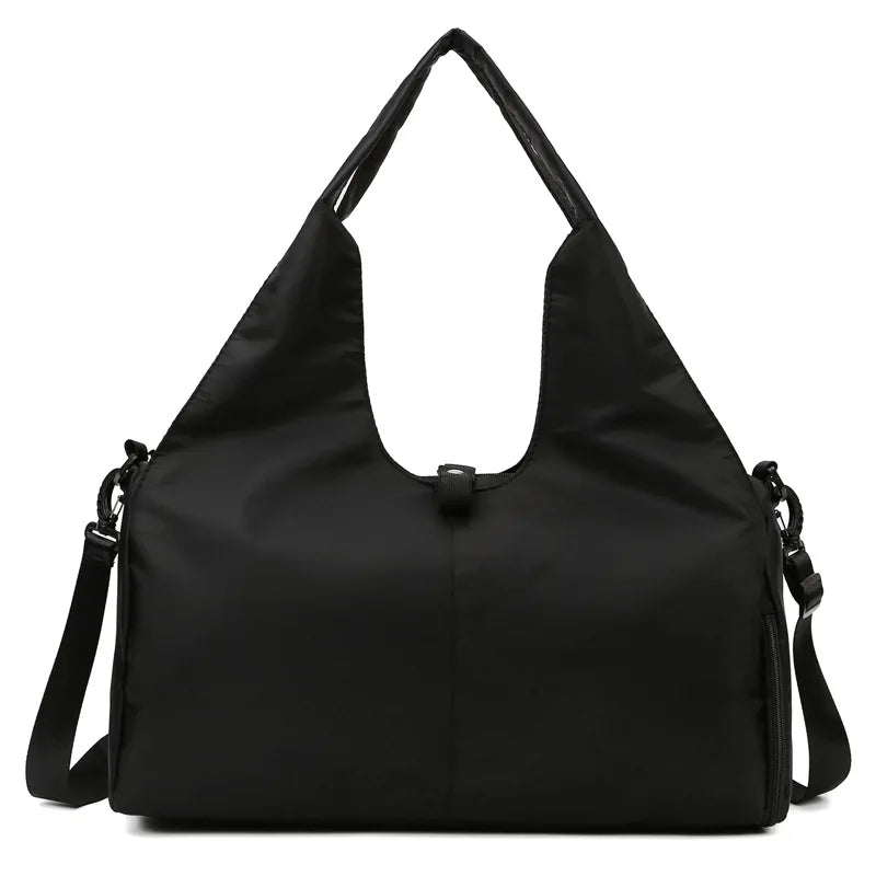 Yoga Bag Women'S Sports Fitness Bag Hand Luggage Organizer Wear-Resistant Large Capacity Storage Travel Bag